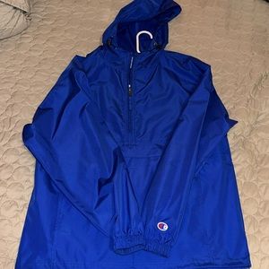 Unisex Blue Champion Windbreaker